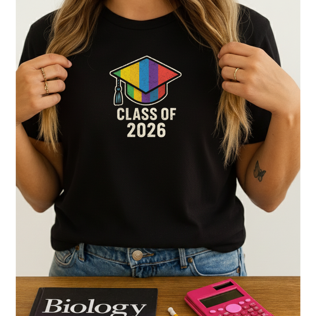 Class of 2026 Rainbow T-Shirt