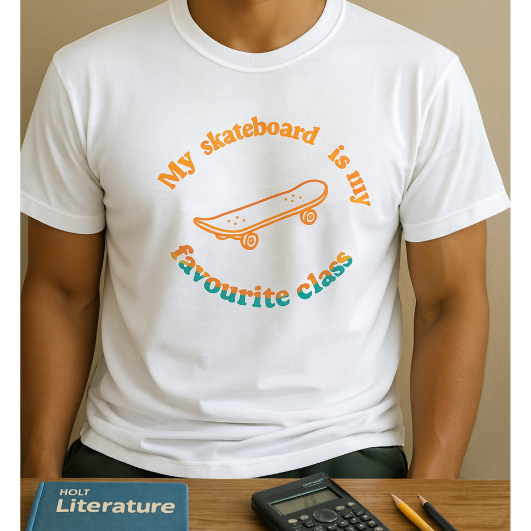 "My Skateboard " T shirt -Unisex Tee