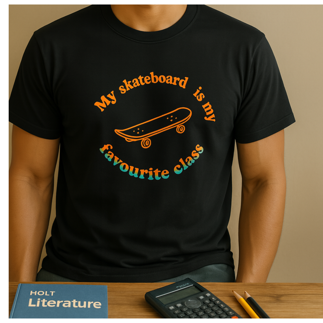 "My Skateboard " T shirt -Unisex Tee