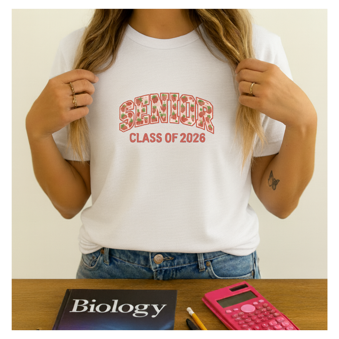 Strawberry Senior T shirt - Unisex tee
