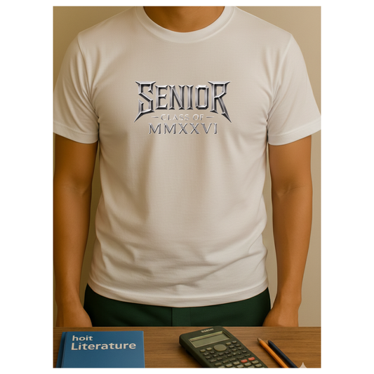 Vintage Rock Style Class of 2026 Tee  — Unisex T-Shirt