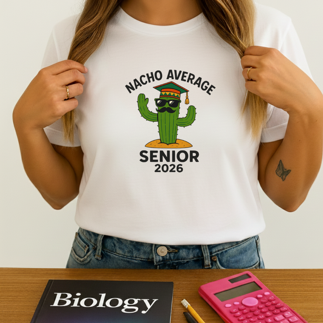 Nacho Average Senior 2026 Tee