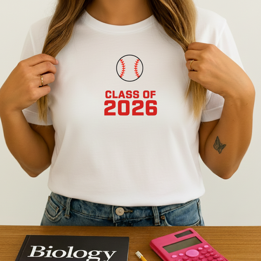 Class of 2026 Baseball T-Shirt